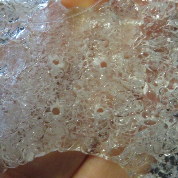 ANGEL WINGS hard acrylic with textured surface (not flat) 8" tall - Picture 4 of 6